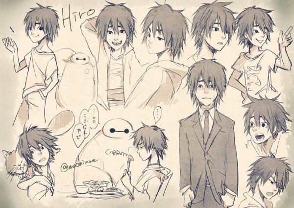 Рисунок Хиро