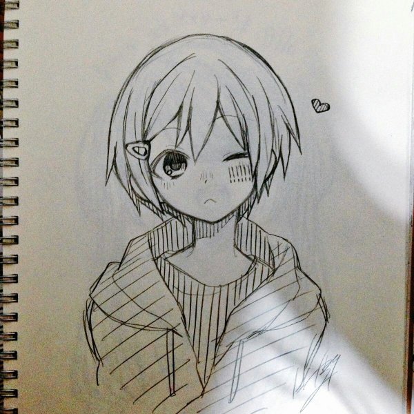 Аниме скетчи простые