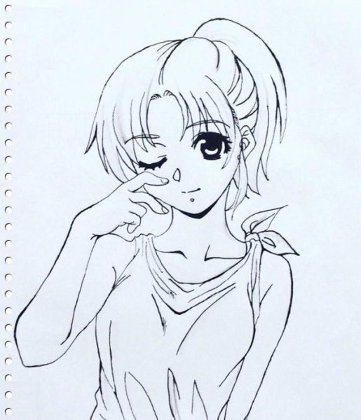 Вайолет Эвергарден аниме скетч