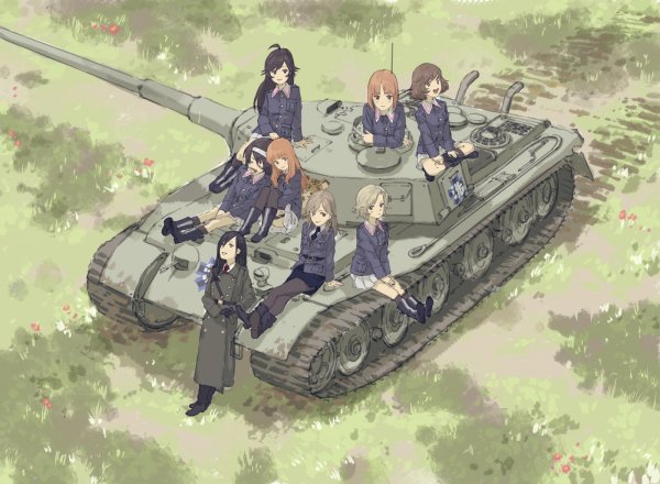Girls und Panzer французская команда