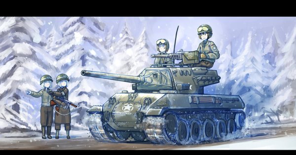 Танки СССР армия аниме