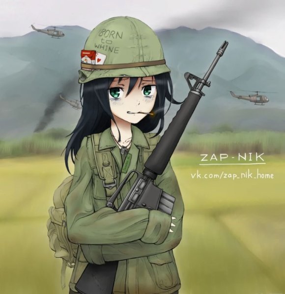 Война во Вьетнаме аниме