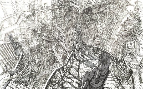 Аниме пейзаж