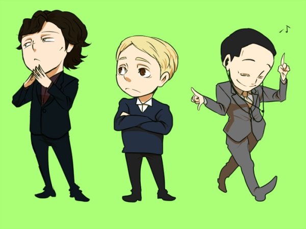 Джон Ватсон и Мориарти