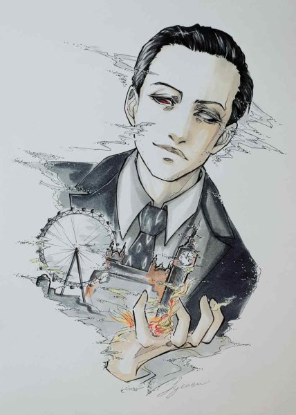 Мориарти аниме арт