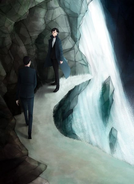 Рейхенбахский водопад Шерлок Холмс