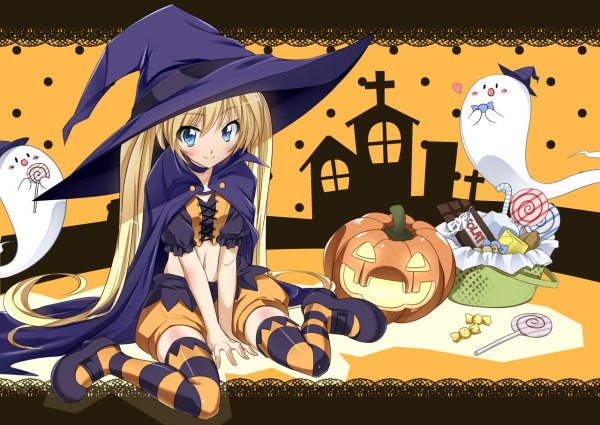 Konosuba ведьмочка Halloween