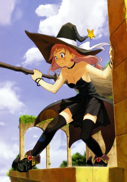 Ведьма Шелли аниме