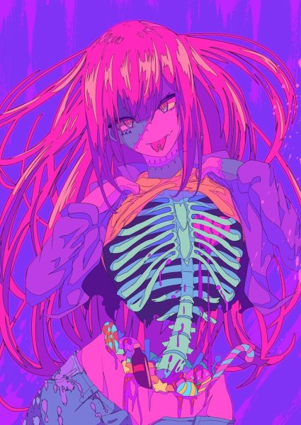 Аниме гирл неон