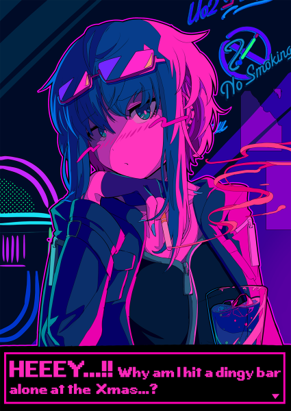 Ретро неон аниме