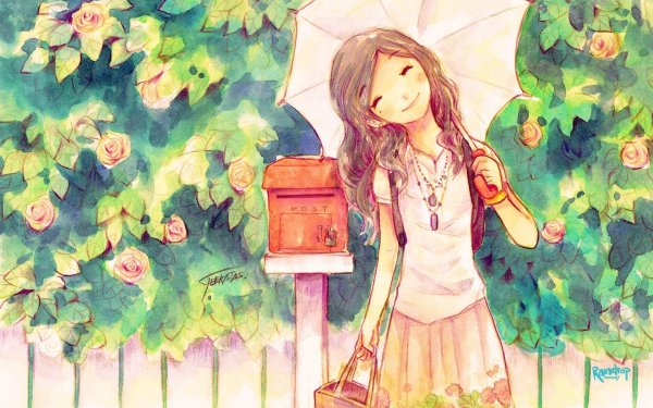 Рисунки девушек