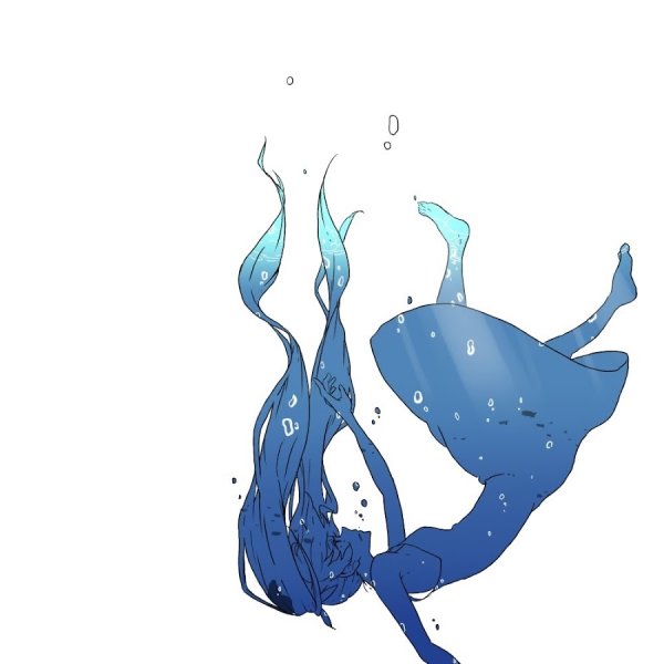 Аниме волосы падают