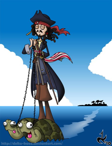 Джонни Депп аниме