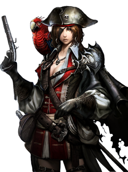 Одежда пиратки арт