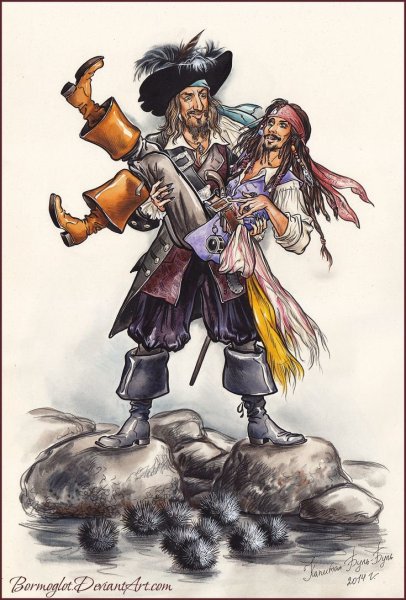 Арты пиратов парней