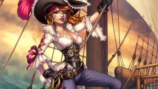 Принцесса пиратов аниме