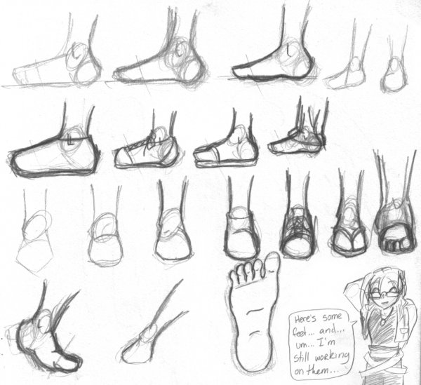 Обувь туториал для рисования