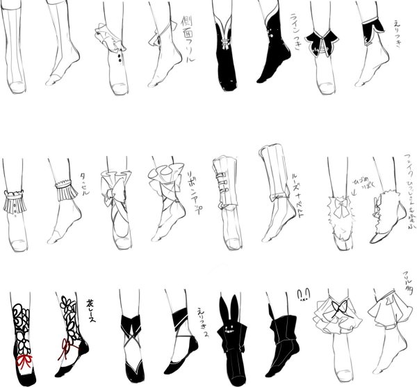 Аниме обувь женская