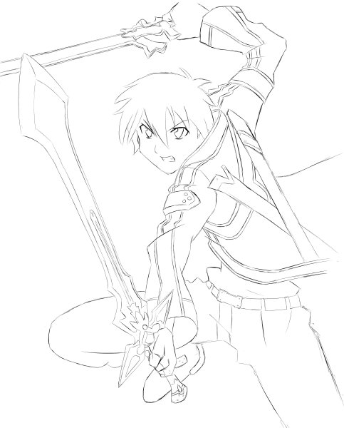 Sao спасение Кирито