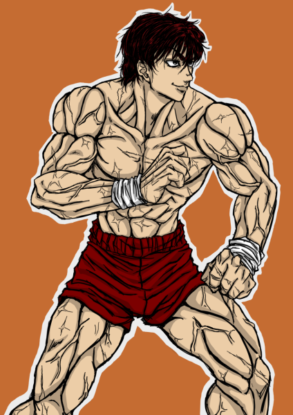 Боец баки Ханма баки