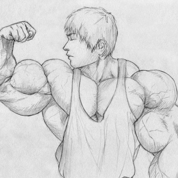 Качок рисунок