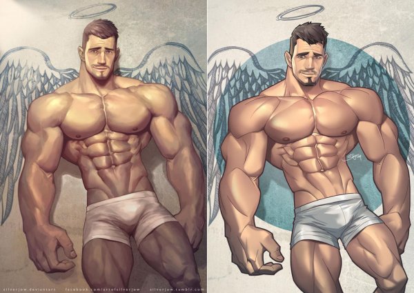 Мышцы комикс