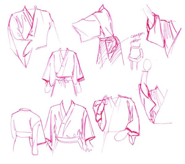 Рубашка туториал по рисованию