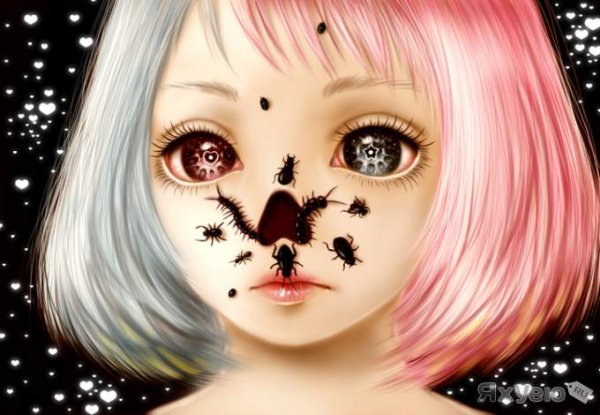 Рисунки крипипаста Джефф