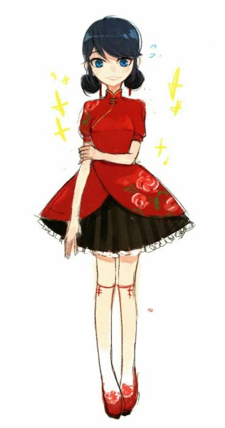 Маринка Дюпен сен в платье