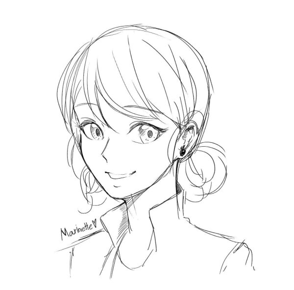 Маринетт зарисовки