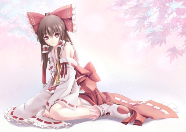 Аниме девочка с бантиком