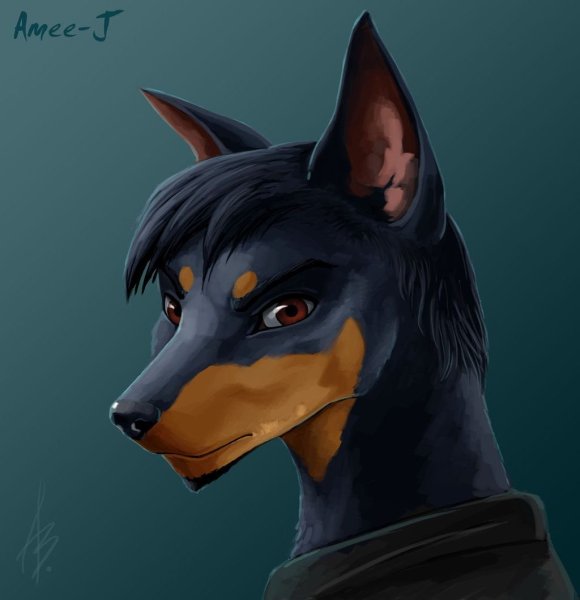 Фурри Доберман