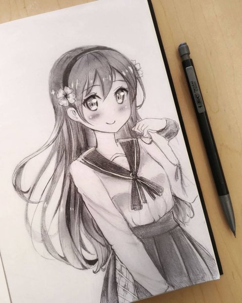 Наброски аниме дей