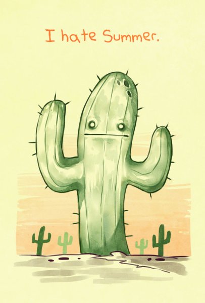 Человек Кактус арт