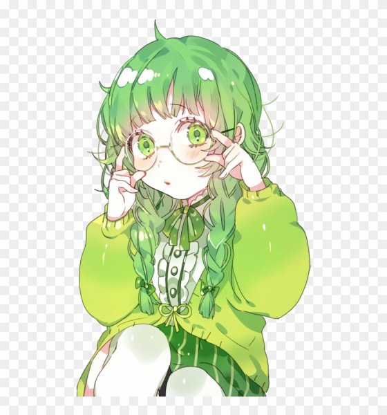 Аниме зелёный