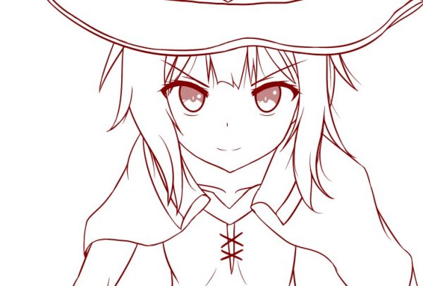 Коносуба Мегумин рисовать