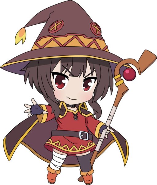 Konosuba Чиби Мегумин