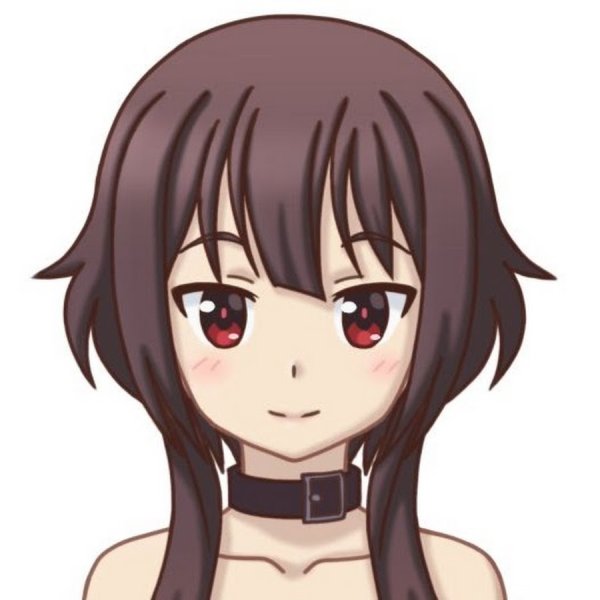 Мегуми без шляпы