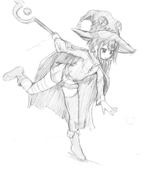 Аниме скетчи мигумин