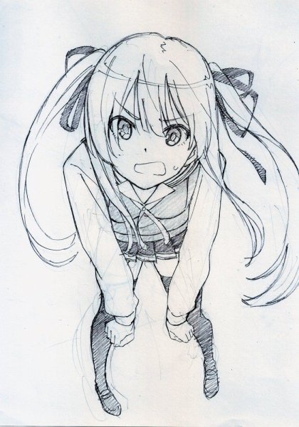 Аниме эскизы