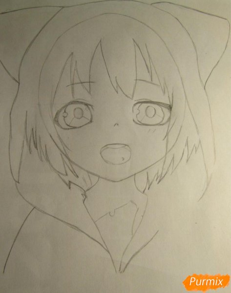 Срисовывать аниме для начинающих карандашом