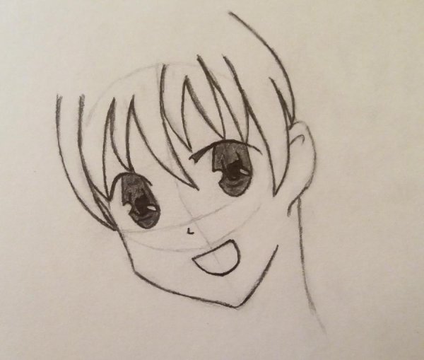 Легкое рисование аниме для детей