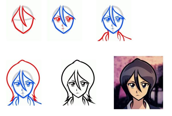 Аниме рисовка