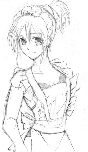 Аниме Наброски