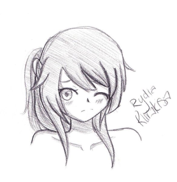 Легкий набросок аниме