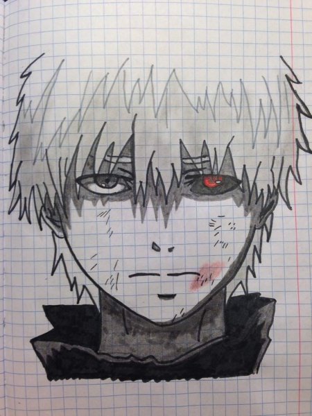 Канеки Кен для рисования