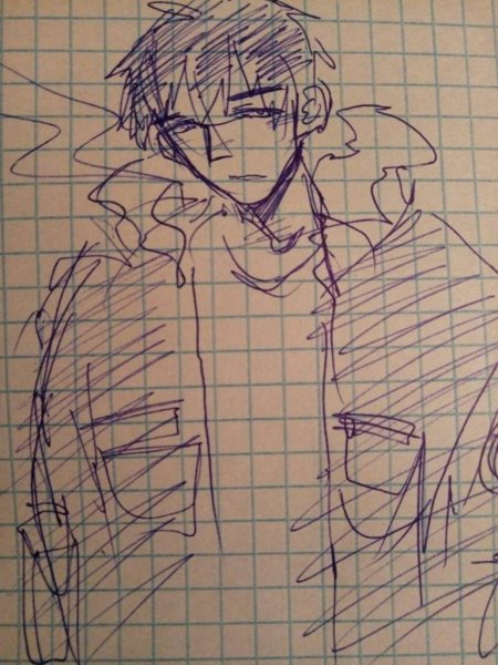 Скетчи в тетради