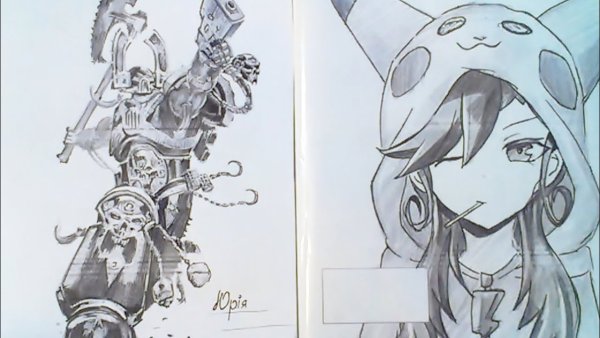 Тетрадь в стиле аниме