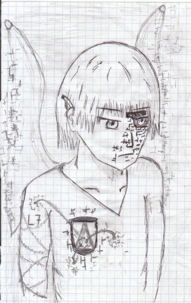 Рисунки в клеточку карандашом