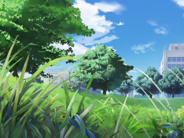 Аниме пейзаж